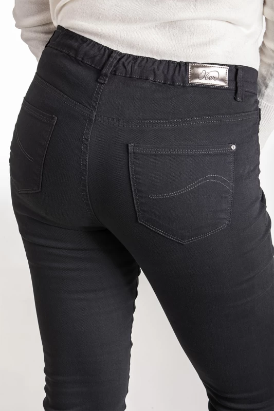 Jeans Vestibilità Regular a vita alta