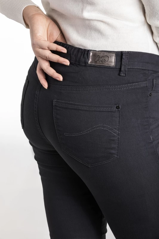 Jeans Vestibilità Regular a vita alta