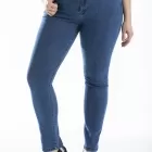 Jeans slim taille haute stretch