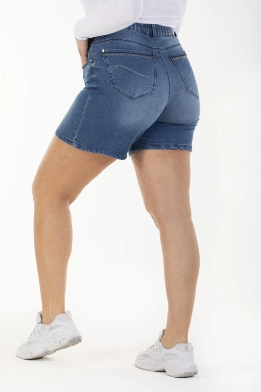 Bermuda taille haute stretch OBB5