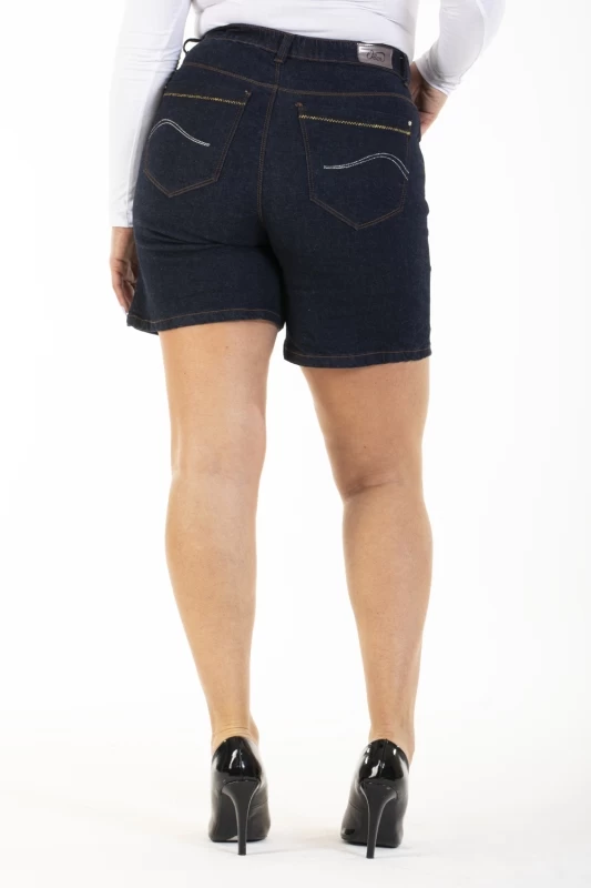 Bermuda taille haute stretch OBB6