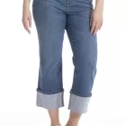 Jeans regular avec maxi revers OBHEM1
