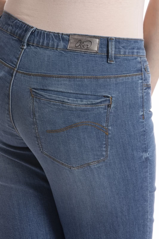 Jeans regular avec maxi revers OBHEM1
