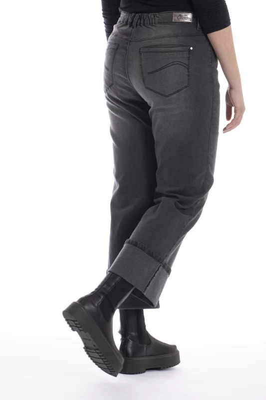 Jeans regular avec maxi revers OBHEM2