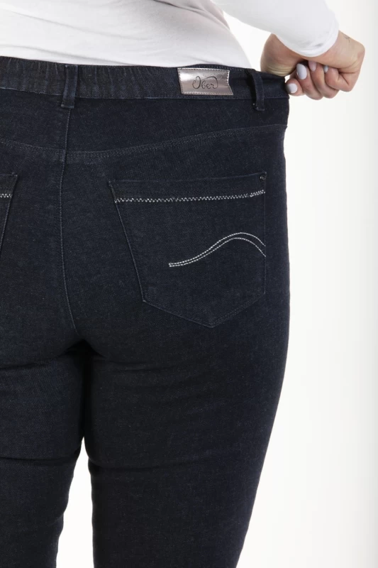 Pantacourt taille haute stretch OBP18