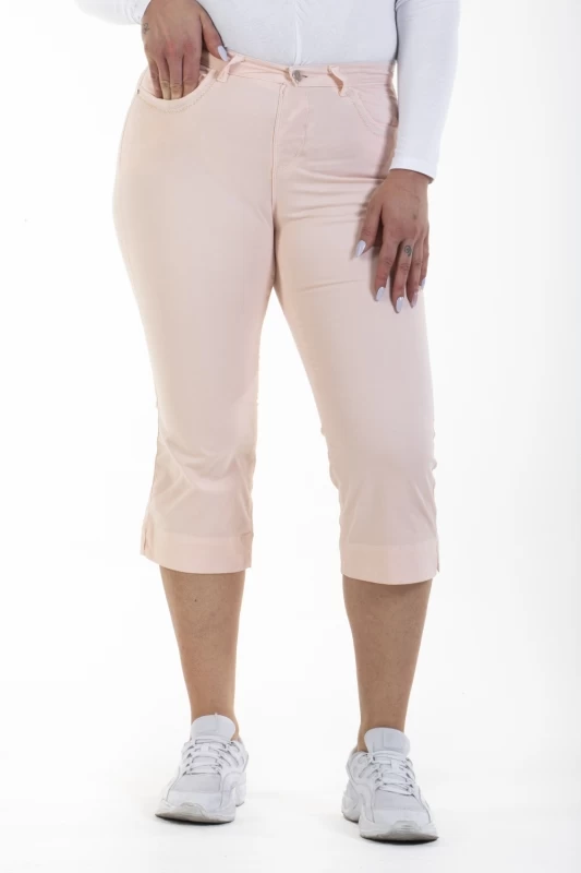 Pantacourt taille haute stretch OBP20