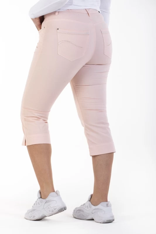 Pantacourt taille haute stretch OBP20