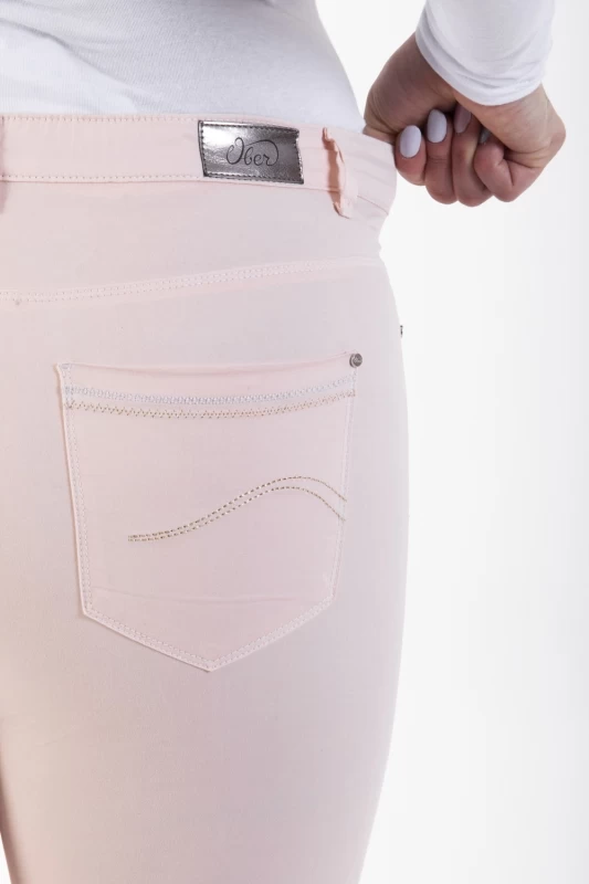Pantacourt taille haute stretch OBP20