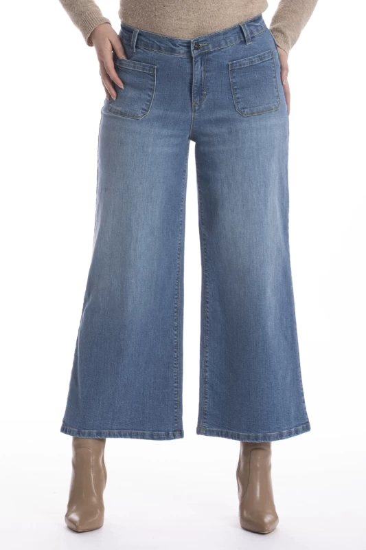 Jeans flare stretch OBWIDE3