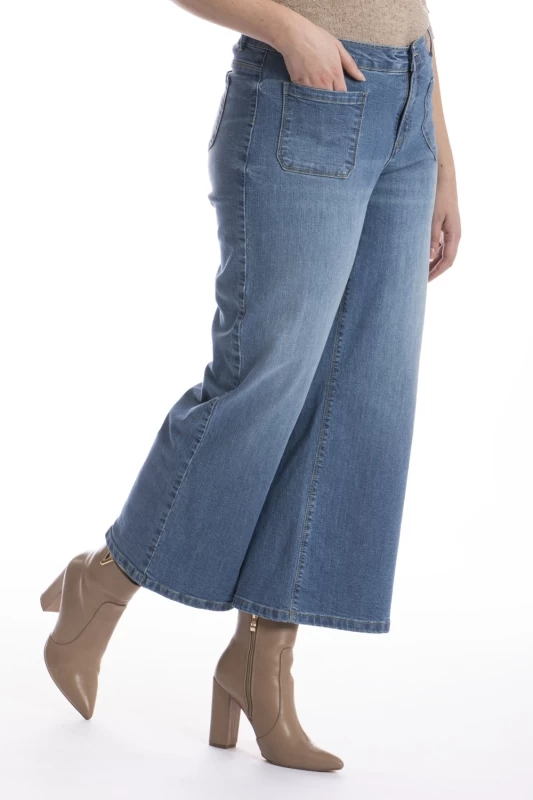 Jeans flare stretch OBWIDE3